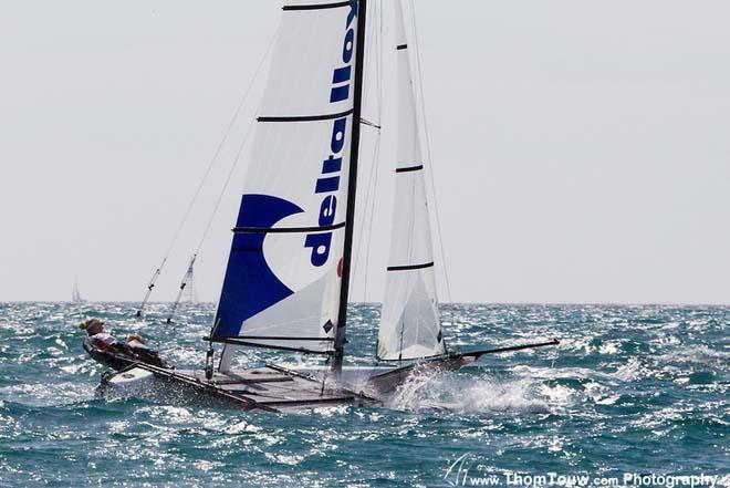 Practice Race: Nacra 17 - 44th Trofeo Princesa Sofia Mapfre © Thom Touw http://www.thomtouw.com